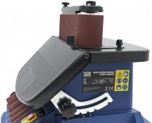 HBM oscillerende spindel- en bandschuurmachine 500 W 230 V 2000 rpm voor hout, 45° kantenhoek
