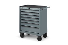HBM gereedschapswagen grijs, 7 laden, plaatstaal, 68 x 45,8 x 95 cm, max. 250 kg HBM gereedschapswagen grijs, 7 laden, plaatstaal, 68 x 45,8 x 95 cm, max. 250 kg