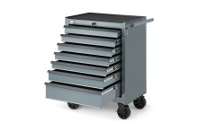 HBM gereedschapswagen grijs, 7 laden, plaatstaal, 68 x 45,8 x 95 cm, max. 250 kg
