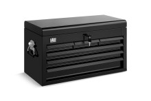 HBM gereedschap opzetkast 6 laden zwart, plaatstaal, 66 x 30,6 x 32,6 cm, draagvermogen 70 kg