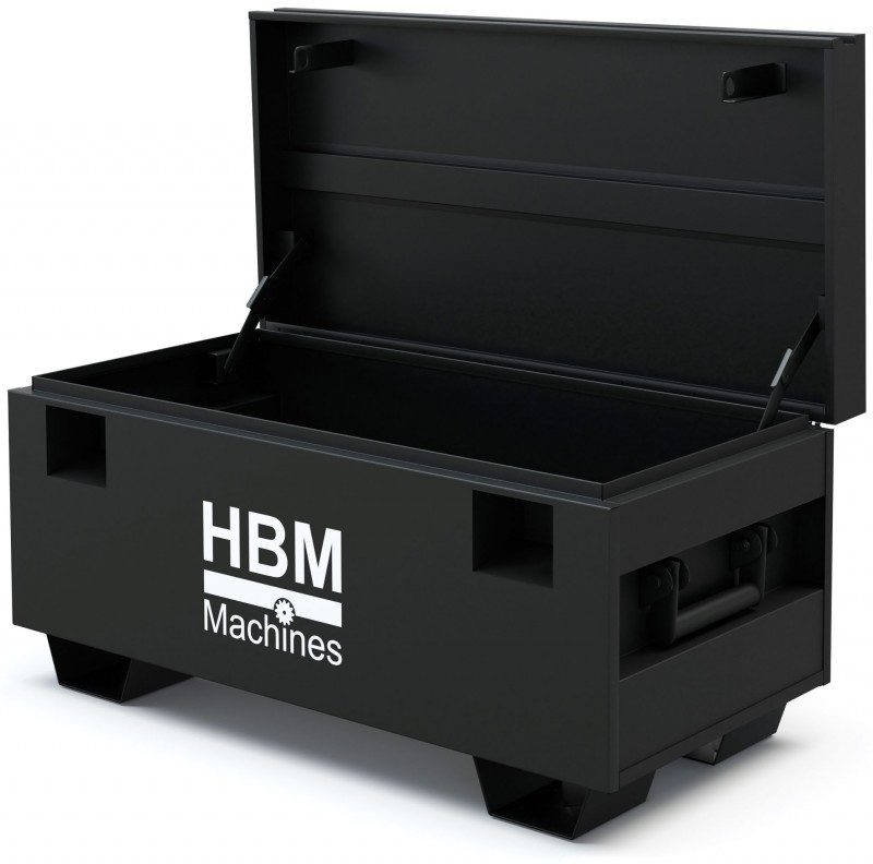 HBM werkplaats opbergbox zwart 104 x 50,7 x 50,8 cm staal 136 kg