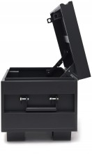 HBM werkplaats opbergbox zwart 104 x 50,7 x 50,8 cm staal 136 kg