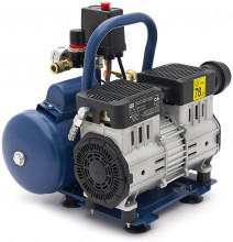 HBM oliefri stille kompressor 6 liter, low noise, 8 bar, 108 l/min, 550W, 230V HBM oliefri stille kompressor 6 liter, low noise, 8 bar, 108 l/min, 550W, 230V