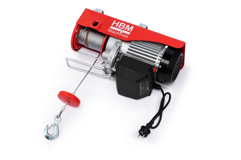 HBM elektrische takel 500 kg 18 m met draadloze afstandsbediening, IP54, 900 W, 230 V
HBM elektrische takel 500 kg 18 m met draadloze afstandsbediening, IP54, 900 W, 230 V