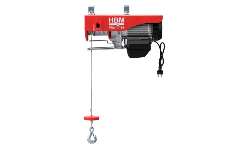 HBM elektrische takel 500 kg 18 m met draadloze afstandsbediening, IP54, 900 W, 230 V
HBM elektrische takel 500 kg 18 m met draadloze afstandsbediening, IP54, 900 W, 230 V