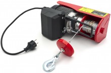 HBM elektrische takel met draadloze afstandsbediening 250 kg, 18 m, 500 W, IP54 HBM elektrische takel met draadloze afstandsbediening 250 kg, 18 m, 500 W, IP54