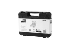 HBM 108-delige metrische doppenset van carbonstaal met opbergkoffer HBM 108-delige metrische doppenset van carbonstaal met opbergkoffer