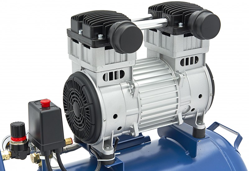 HBM Olievrije Stille Compressor 50 Liter