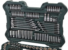 Mannesmann 215-delige doppenset 1/4 inch - 3/8 inch - 1/2 inch 98430