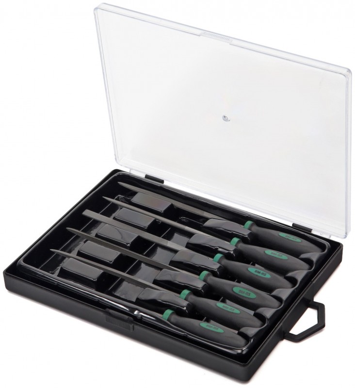Mannesmann 6-delige sleutelvijlenset 61010, set 190 x 135 x 25 mm