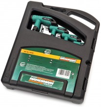 Mannesmann 16-delige T-greep inbus- en torxset 18190, chromevanadium

