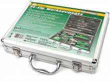 Mannesmann 24-delige gereedschapsset in aluminium koffer - Chromevanadium - 29024