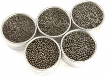 HBM RVS Polijstkogels Rond 1 kg - 1 mm