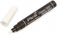 Pica 522/52 Perm Marker 1-4 mm Ronde Punt Wit Pica 522/52 Perm Marker 1-4 mm Ronde Punt Wit