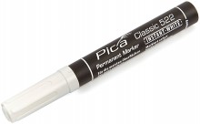 Pica 522/52 Perm Marker 1-4 mm Ronde Punt Wit