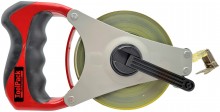 Toolpack Industriële Landmeter 50 m Aluminium, Centimeter/Millimeter Aflezing