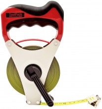 Toolpack Industriële Landmeter 50 m Aluminium, Centimeter/Millimeter Aflezing