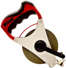 Toolpack Industriële Landmeter 50 m Aluminium, Centimeter/Millimeter Aflezing