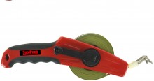 Toolpack industriële landmeter 30 m, aluminium, centimeter en millimeter aflezing