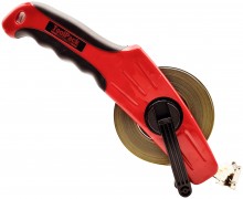 Toolpack industriële landmeter 30 m, aluminium, centimeter en millimeter aflezing