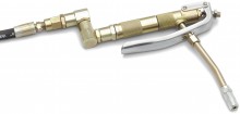 HBM Mobiele pneumatische vetpomp 20 l vetvatpomp 20-60 kg, 400 bar, 1/4 BSP vrouwelijke aansluiting