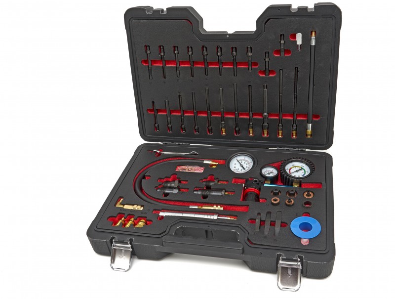 HBM Compressie- en Drukverlies Testset voor Benzine- en Dieselmotoren 50 bar M10/M12/M18