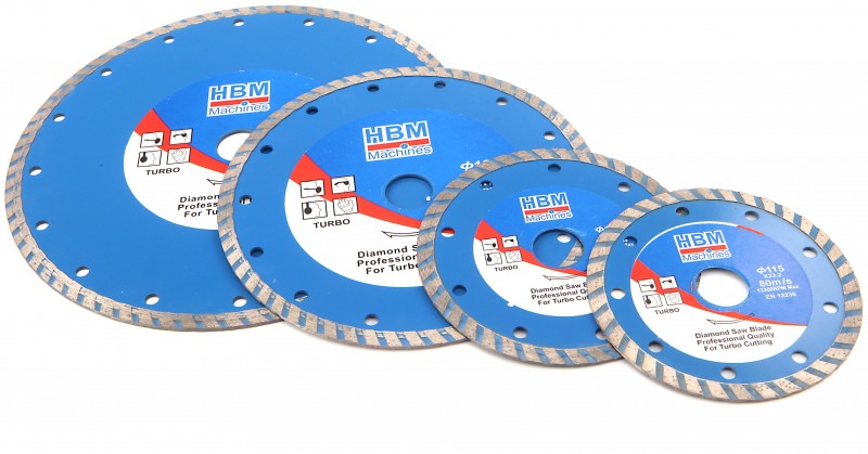 HBM diamant doorslijpschijf voor tegels en steen
