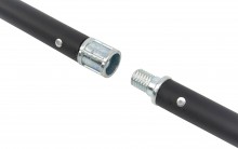 HBM 6-delige Schoorsteenveegset, 7 m, 200 mm borstel, M12, diameter 17 mm