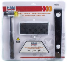 HBM 23-delige Laminaat- en Houten Vloerlegset Compleet