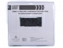 HBM 23-delige Laminaat- en Houten Vloerlegset Compleet