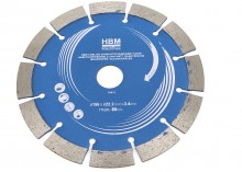 HBM 5-delige diamantschijvenset voor professionele 2400W elektrische muurfrees/sleuvenfrees, 2,4 mm, 156 mm