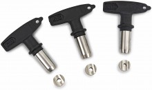 HBM 3-delige nozzle set voor hogedruk airless spuitmachine, verfspuit en wandspuitmachine, 1500 watt
