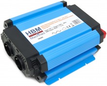 HBM Professionel 12V til 230V Modificeret Sinus Spændingsomformer 1000W HBM Professionel 12V til 230V Modificeret Sinus Spændingsomformer 1000W