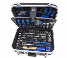HBM 228-delige Professionele Gereedschapskoffer, Gereedschapsset Aluminium 45 x 38 x 18,5 cm 14,5 kg HBM 228-delige Professionele Gereedschapskoffer, Gereedschapsset Aluminium 45 x 38 x 18,5 cm 14,5 kg