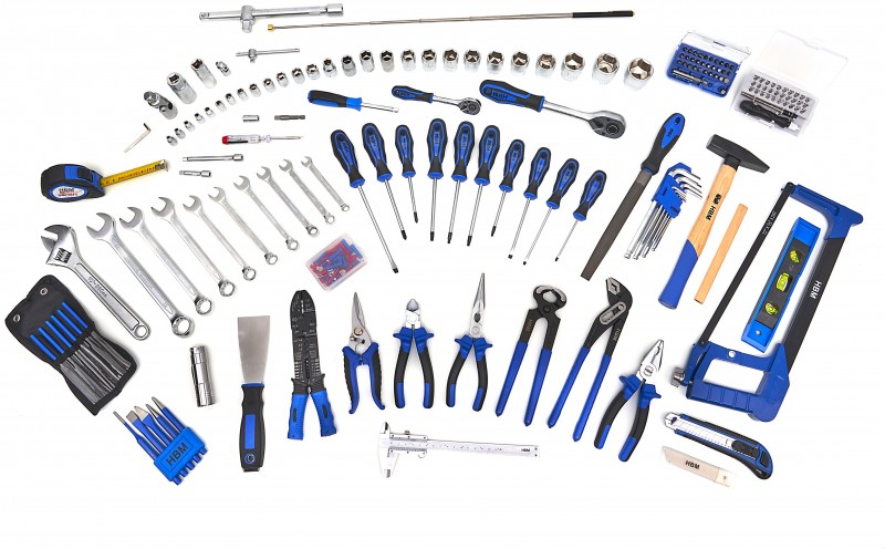 HBM 228-delige Professionele Gereedschapskoffer, Gereedschapsset Aluminium 45 x 38 x 18,5 cm 14,5 kg HBM 228-delige Professionele Gereedschapskoffer, Gereedschapsset Aluminium 45 x 38 x 18,5 cm 14,5 kg