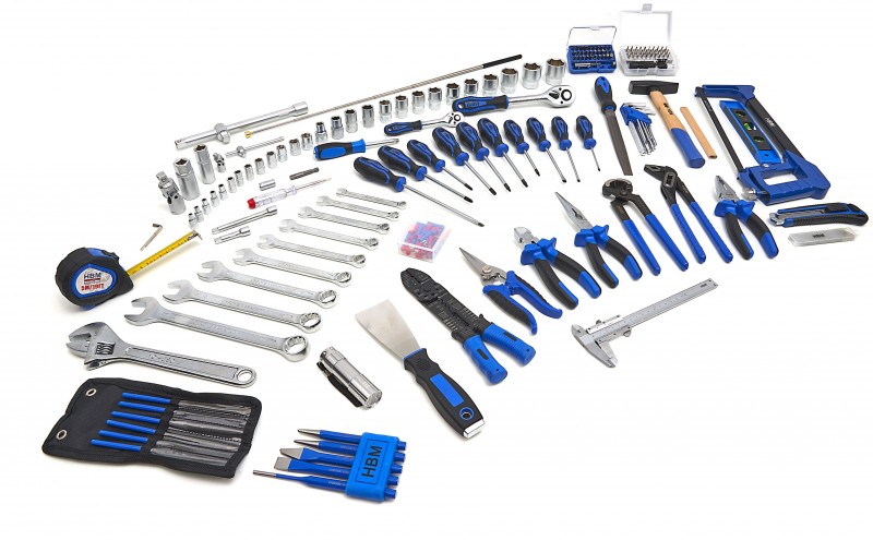 HBM 228-delige Professionele Gereedschapskoffer, Gereedschapsset Aluminium 45 x 38 x 18,5 cm 14,5 kg HBM 228-delige Professionele Gereedschapskoffer, Gereedschapsset Aluminium 45 x 38 x 18,5 cm 14,5 kg