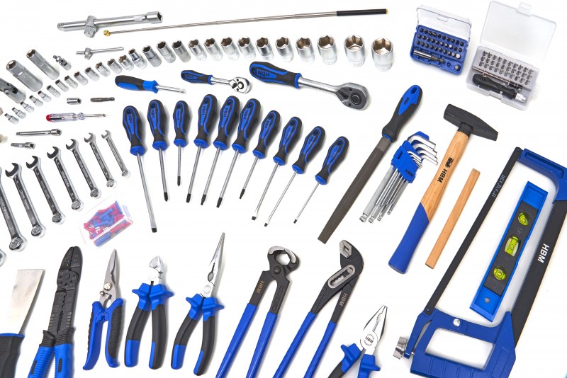 HBM 228-delige Professionele Gereedschapskoffer, Gereedschapsset Aluminium 45 x 38 x 18,5 cm 14,5 kg HBM 228-delige Professionele Gereedschapskoffer, Gereedschapsset Aluminium 45 x 38 x 18,5 cm 14,5 kg