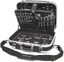 Kraftwerk 1050NL Gereedschapskoffer 230-delig, gevuld, Chromevanadium, 14,5 kg, 433 x 323 x 149 mm