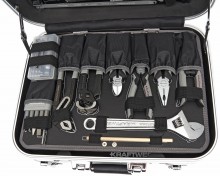 Kraftwerk 1050NL Gereedschapskoffer 230-delig, gevuld, Chromevanadium, 14,5 kg, 433 x 323 x 149 mm