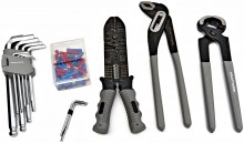 Kraftwerk 1050NL Gereedschapskoffer 230-delig, gevuld, Chromevanadium, 14,5 kg, 433 x 323 x 149 mm