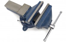 HBM Profi Bankschroef met Draaibaar Onderstel, Maximale Klembreedte 100 mm