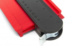 HBM Professionele Magnetische Profielmal 305 x 130 x 21 mm met Vergrendeling en Waterpas