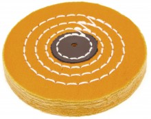 HBM Polijstschijf Geel 100 mm