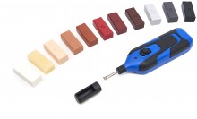 HBM 11-delige reparatieset voor laminaat, parketvloeren en meubels - inclusief 11 kleuren en batterijen