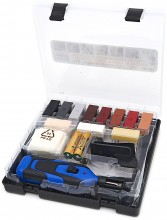 HBM 11-delige reparatieset voor laminaat, parketvloeren en meubels - inclusief 11 kleuren en batterijen