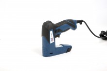 HBM Elektrische Tacker 45 W Inclusief 400 Nieten en 100 Spijkers 14 mm Nietjes, 15 mm Spijkers