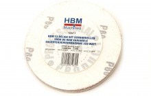 HBM 12-delige set schuurvellen 125 mm korrel 60/80/100/120 voor variabele excenterschuurmachine 320 watt