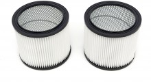HBM filterset voor 80 liter 3000 W professionele RVS bouwstofzuiger met 3 motoren, draagbaar
