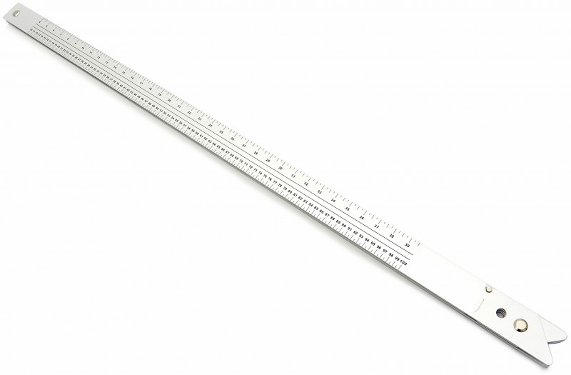 HBM Opvouwbare Winkelhaak 1200 mm Staal Centimeter Millimeter