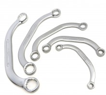 Stahlkaiser 5-delige dubbele ringsleutelset 8-22 mm

